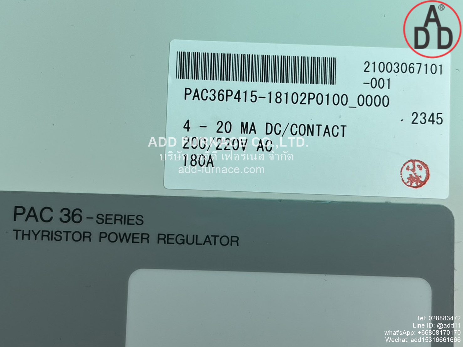PAC36P415-18102P0100 | Shimaden Thyristor Power Regulator (8)